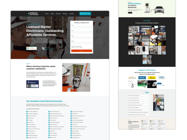 electrician-website Electrician Website