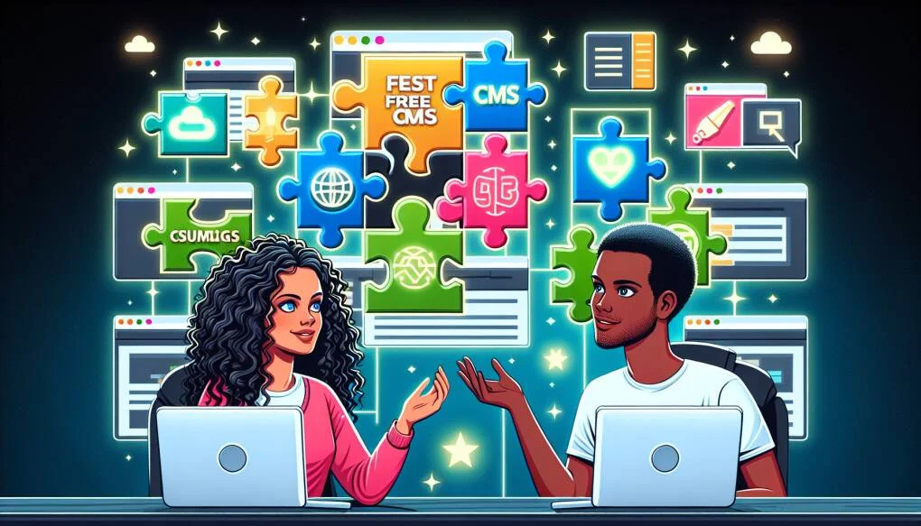free cms options budget web design