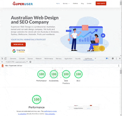Web Design google pagespeed